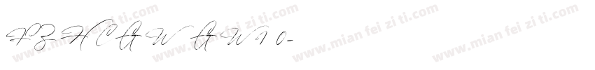 FZHCGW GW1 0字体转换